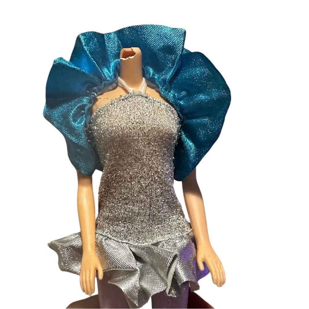 Jewel Secrets Barbie dress and boa (dress and boa only)